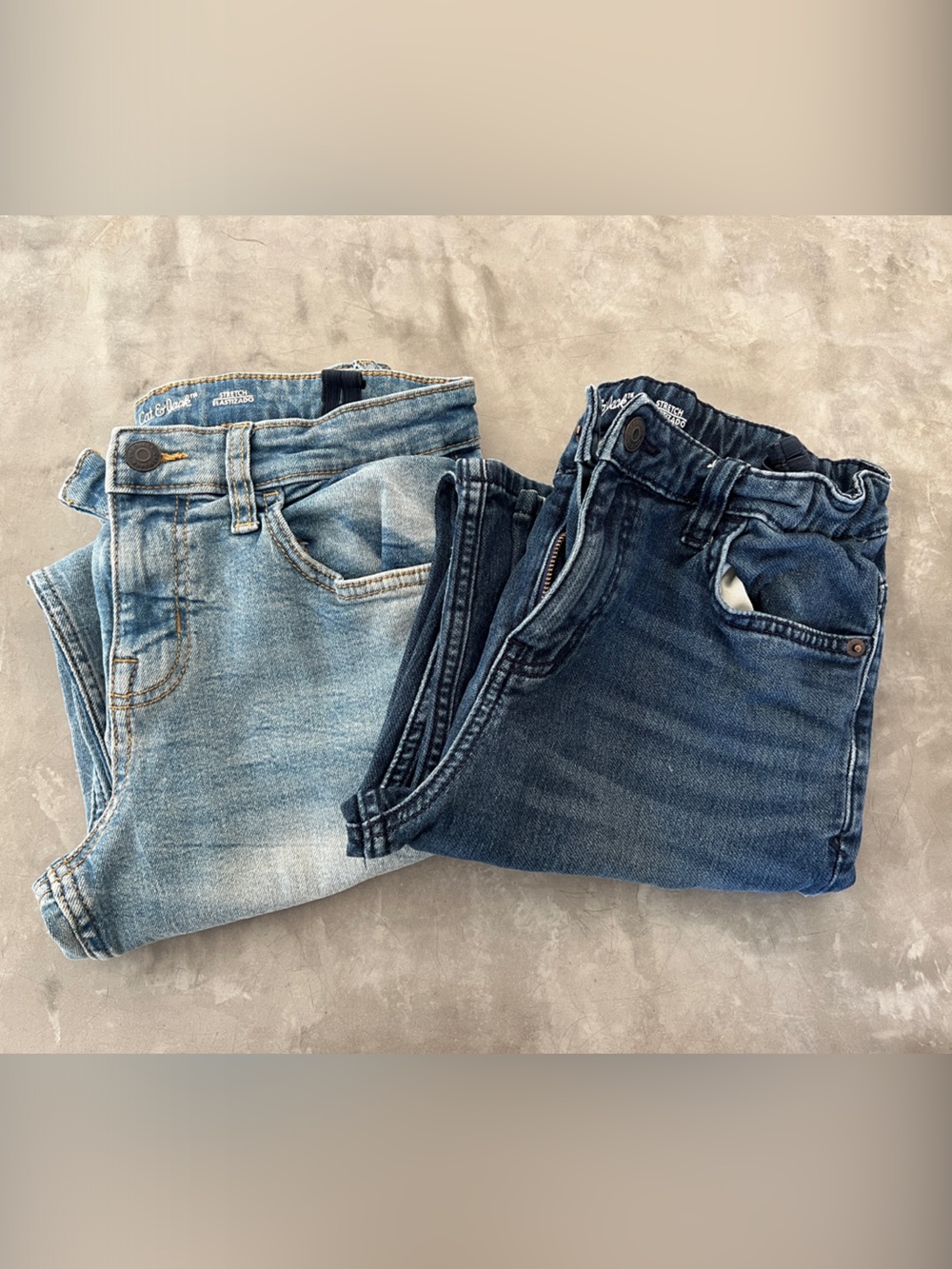 Cat & Jack Light Blue Relaxed Fit Men's Jeans